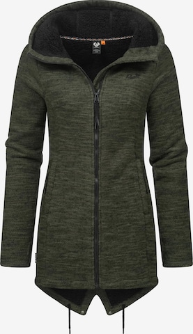 Veste de survêtement 'Wingi' Ragwear en vert : devant