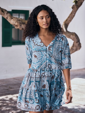Robe Next en bleu : devant