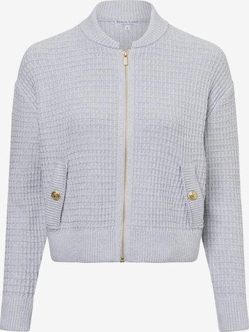 Marie Lund Strickjacke in Grau: Vorderseite