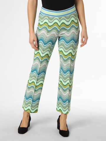 Cambio Flared Pants 'Ranee' in Green: front