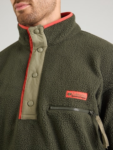 Pull-over de sport 'Helvetia II' COLUMBIA en vert