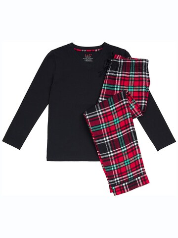 La V Pajamas in Black