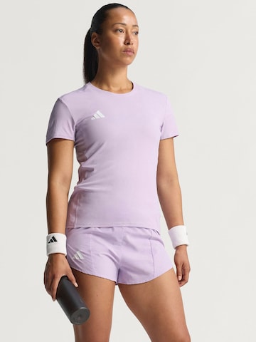 ADIDAS PERFORMANCETehnička sportska majica 'ADIZERO' - ljubičasta boja: prednji dio