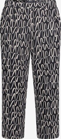 regular Pantaloni con pieghe di Betty Barclay in nero: frontale