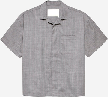 Fit confort Chemise NEW AMSTERDAM en gris : devant
