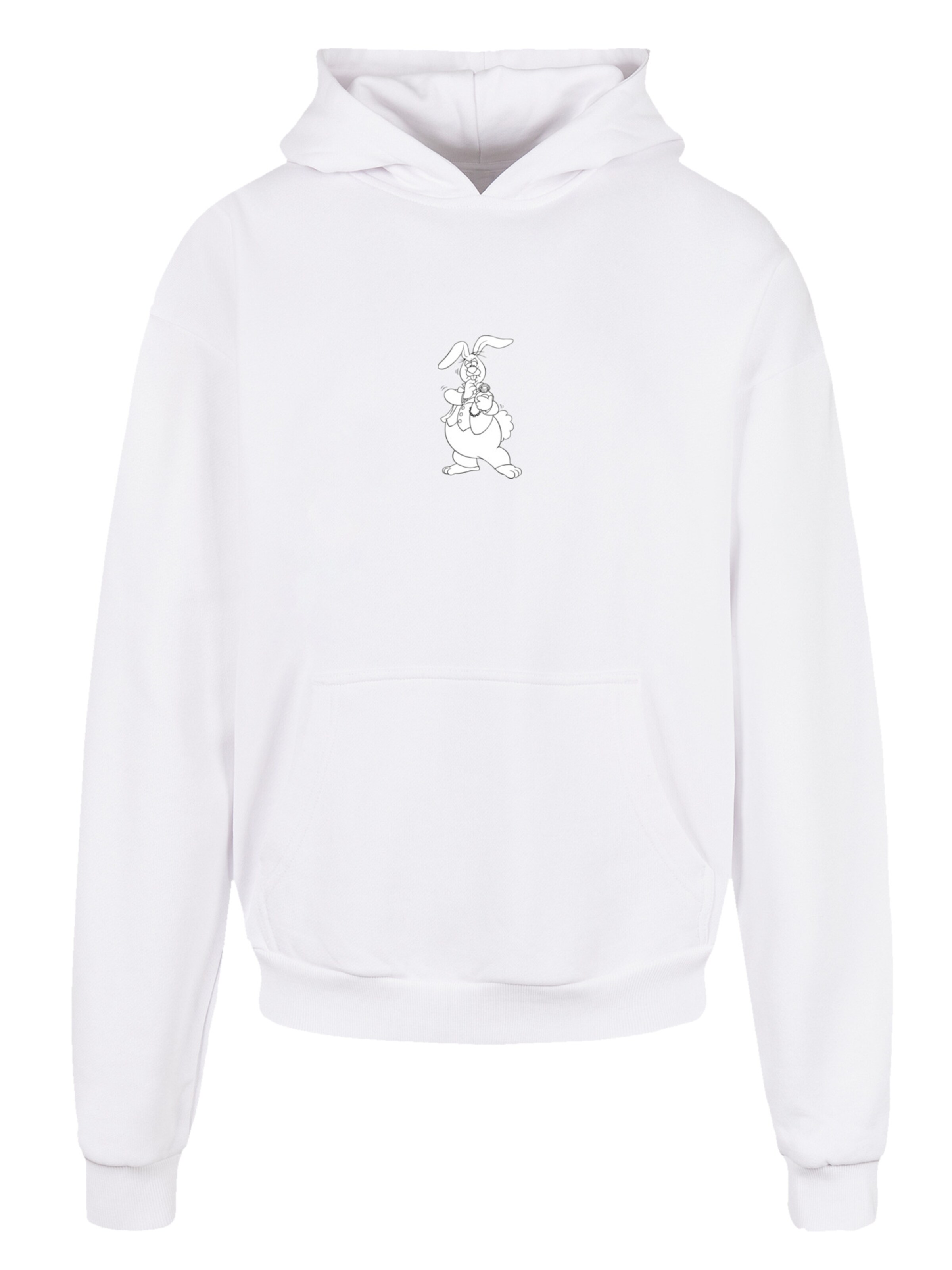 F4NT4STIC Sweatshirt 'Alice im Wunderland Heroes of Childhood' in White: front