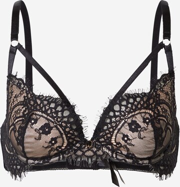 LingaDore Bra 'Wire' in Black: front