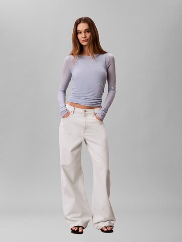 Calvin Klein Jeans Wide leg Jeans in White