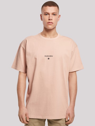 F4NT4STIC Shirt in Oranje: voorkant