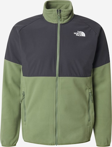 THE NORTH FACE Функциональная флисовая куртка 'Glacier' в Серый: спереди