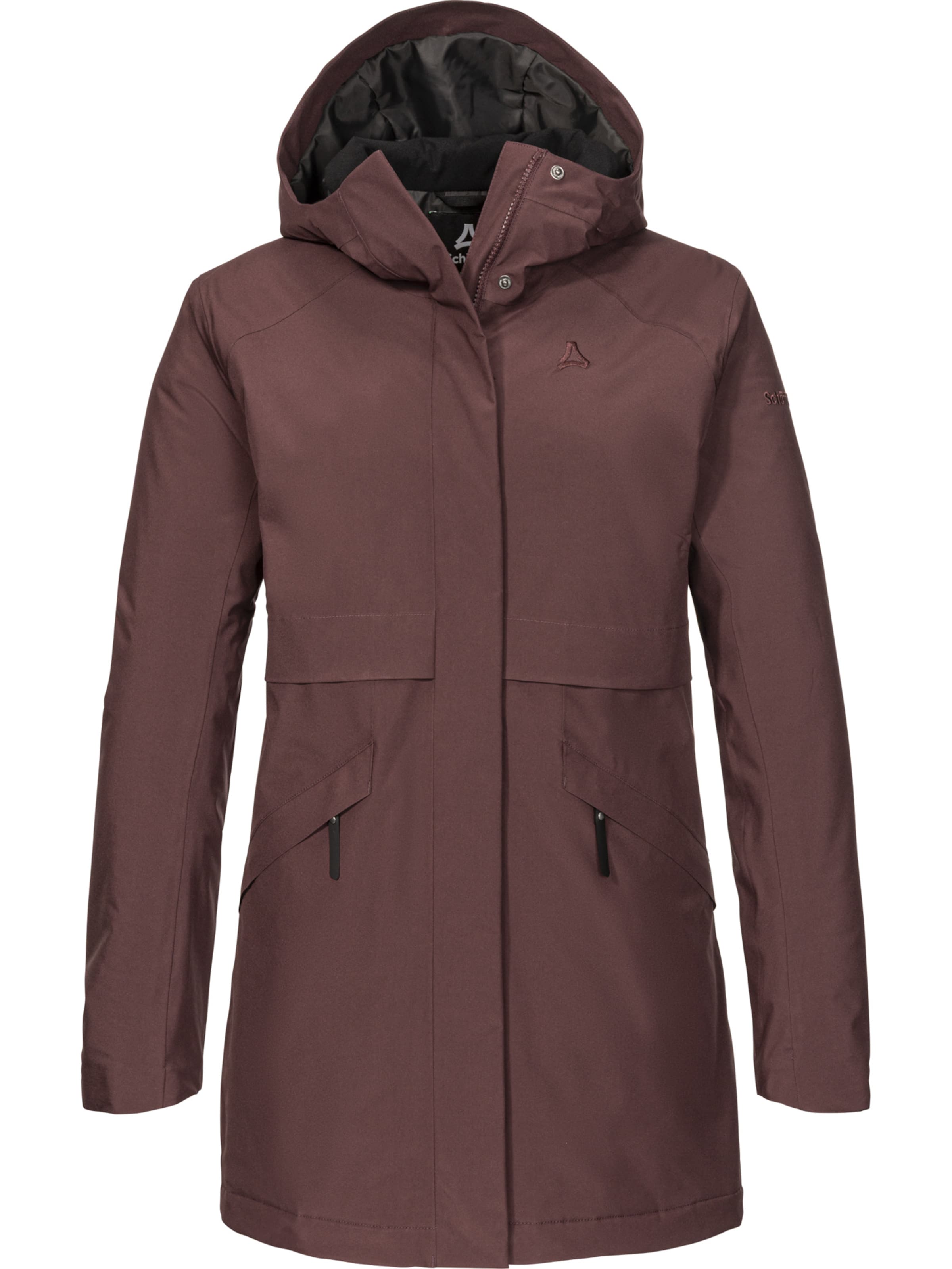 Schöffel Winterparka in Lila: voorkant
