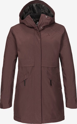 Schöffel Winterparka in Lila: voorkant