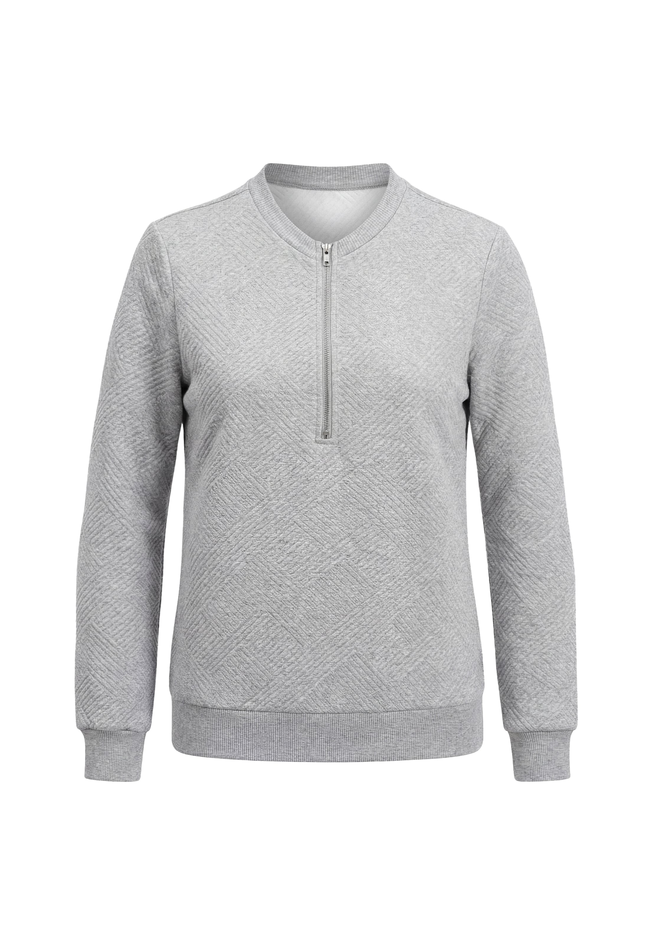 Sweat-shirt usha BLUE LABEL en gris : devant