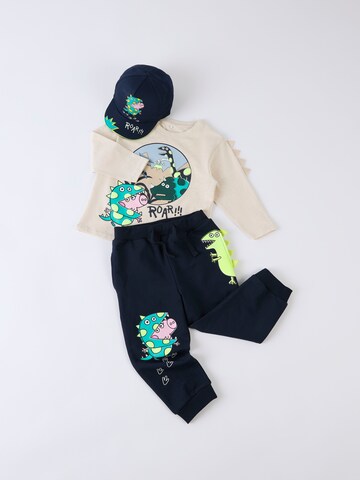 NAME IT Tapered Broek 'NMMFind Peppa' in Blauw