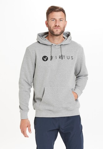 Virtus Sweatshirt 'Matis V2' in Grijs: voorkant