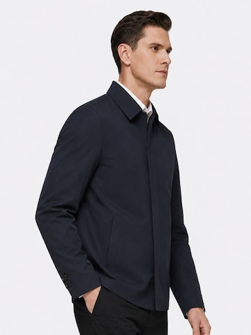 ALLTHEMEN Between-Season Jacket 'Wolkenzug' in Blue