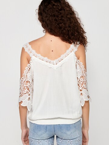 KOROSHI Top in White