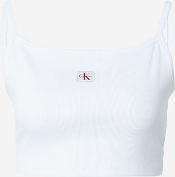 Calvin Klein Jeans Regular Toppi värissä valkoinen: etupuoli
