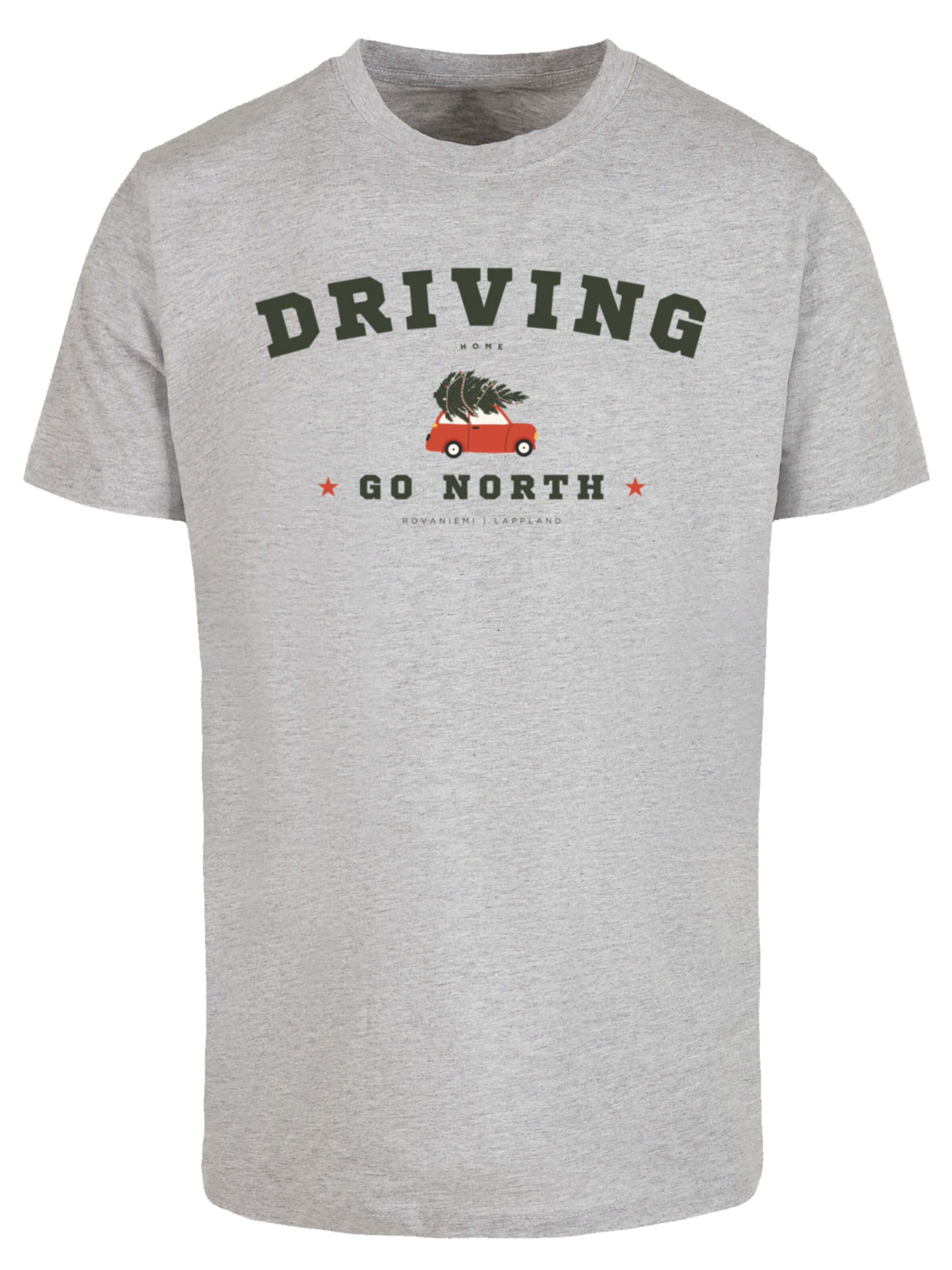 T-Shirt F4NT4STIC en gris : devant