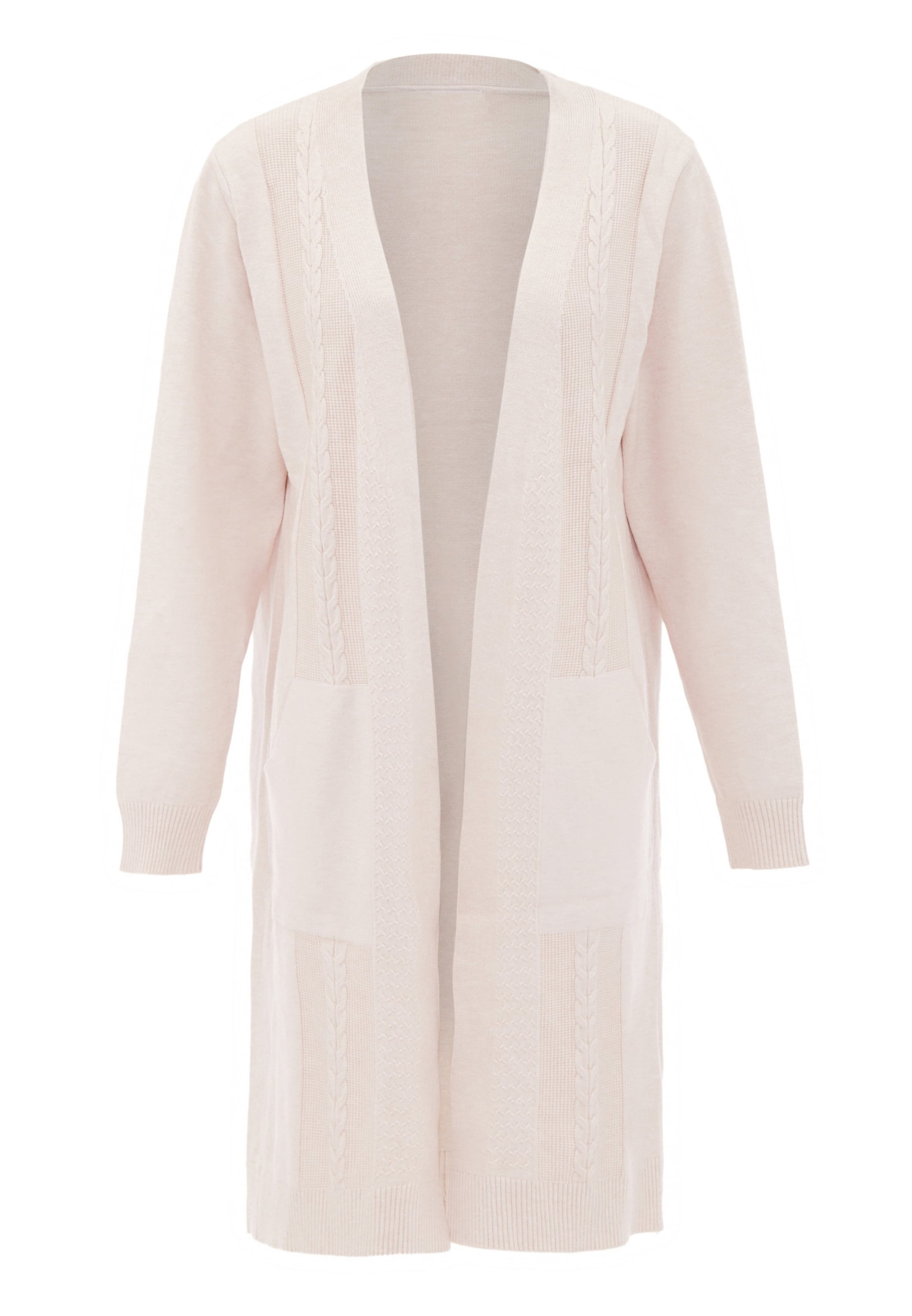 ALARY Strickjacke in Beige: Vorderseite