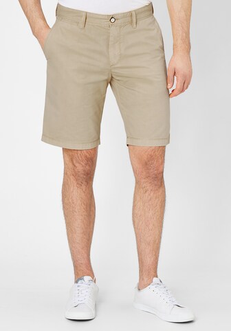 REDPOINT Regular Shorts in Beige: predná strana