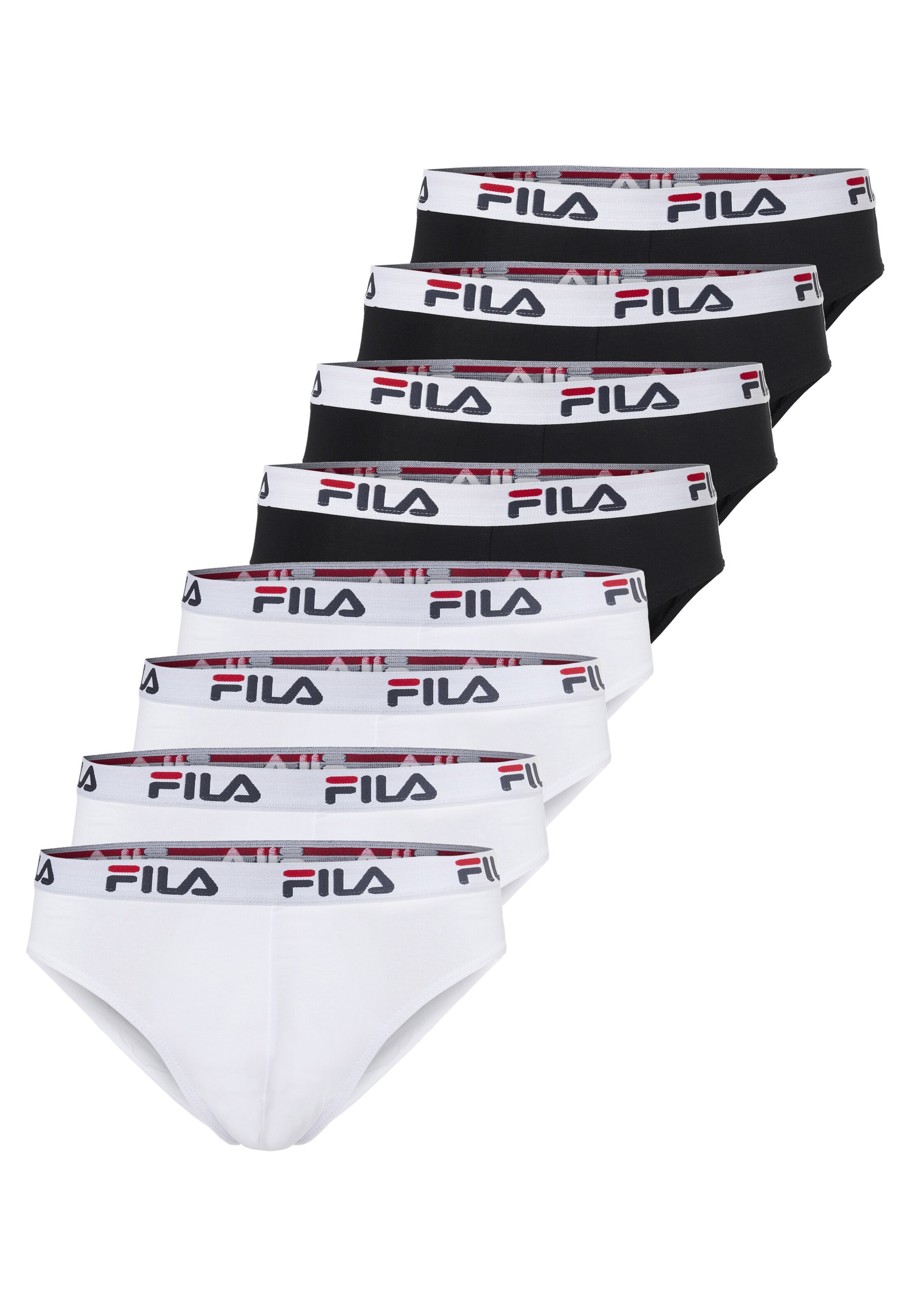FILA Slip in Schwarz: Vorderseite