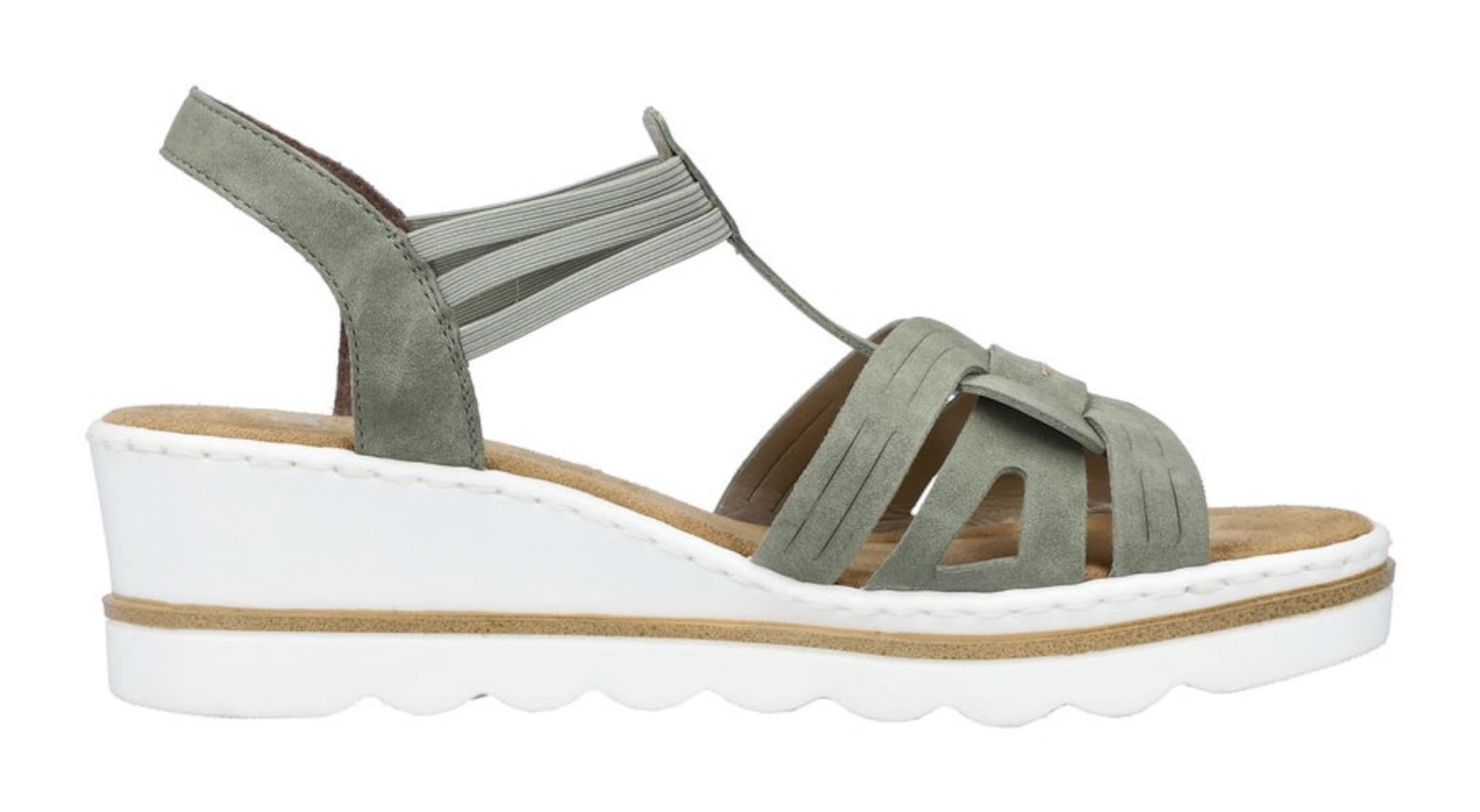 Rieker Sandale in Grün