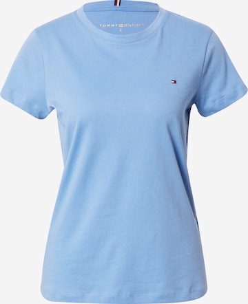 T-shirt TOMMY HILFIGER en bleu : devant