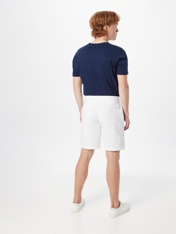 HOLLISTER Normální Kalhoty – bílá