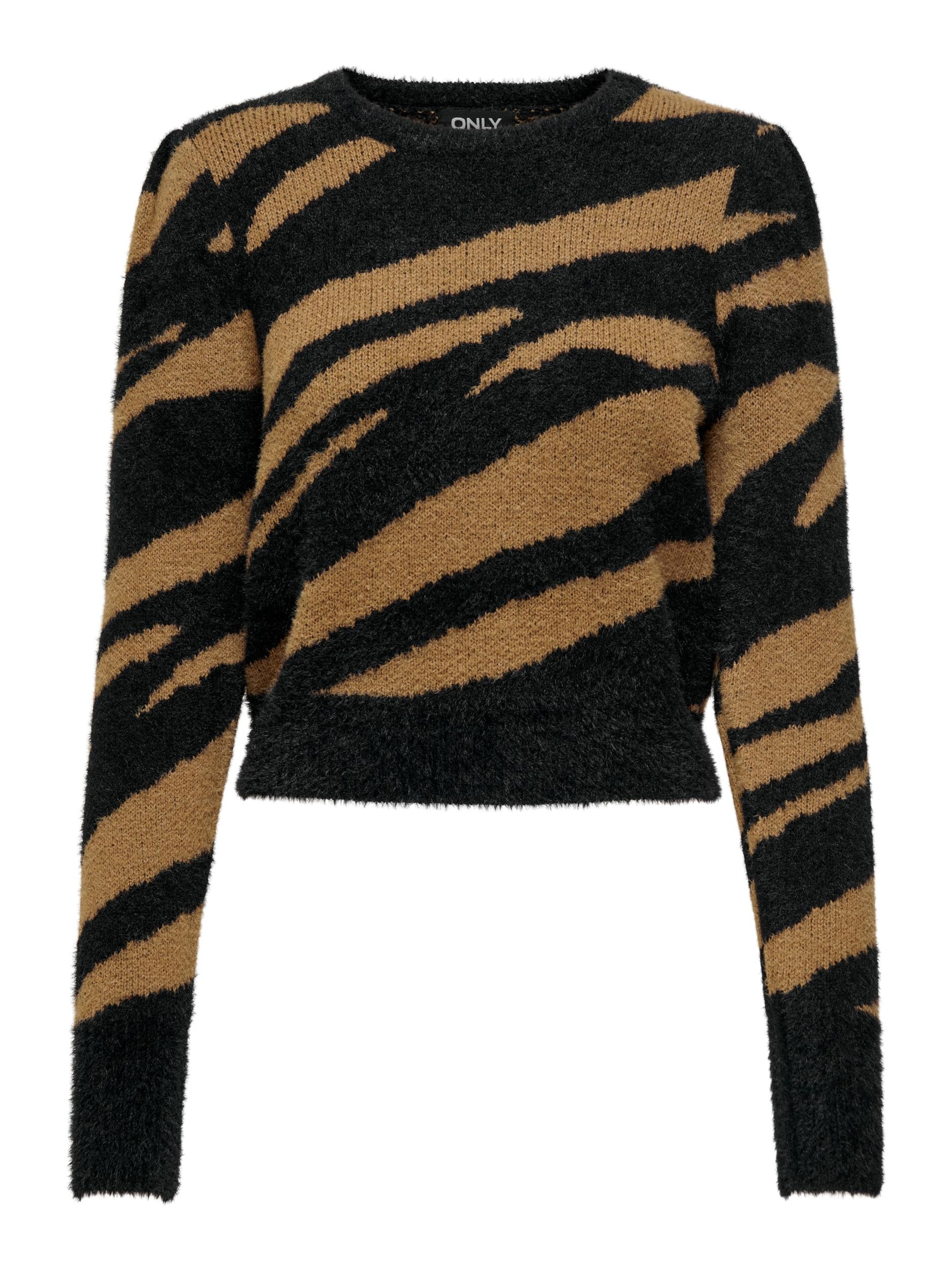 ONLY Sweater 'Ella' in Black: front