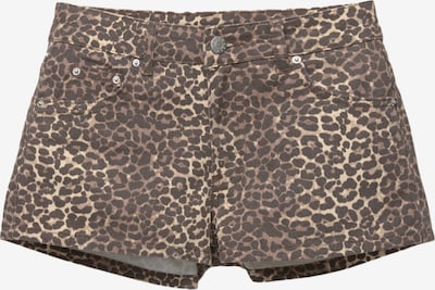 Pull&Bear Farkut värissä beige / ruskea / musta, Tuotenäkymä