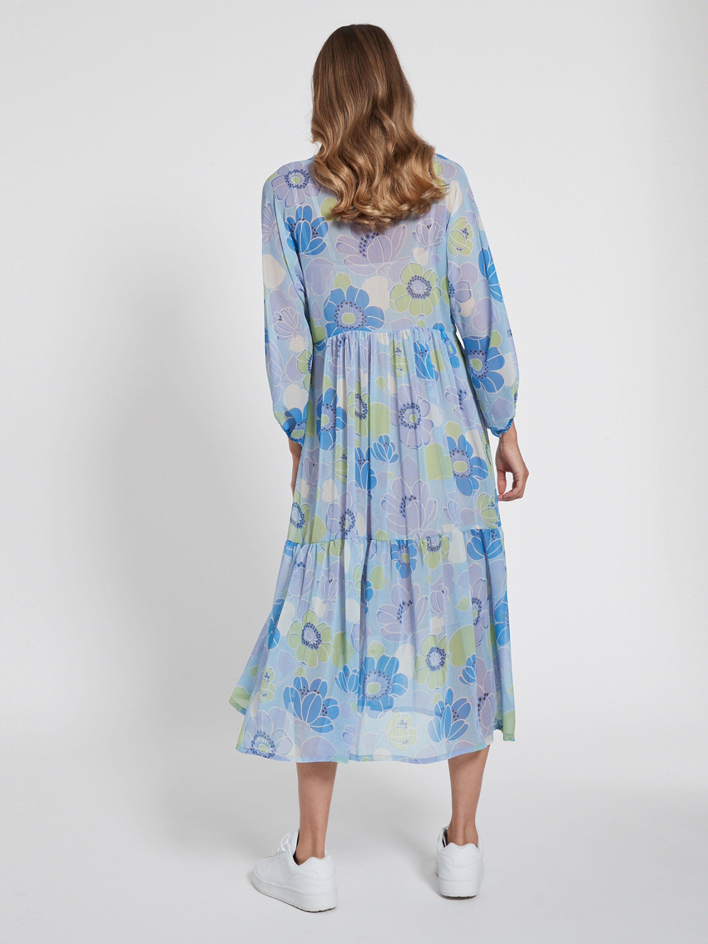 Frauen Große Größen Ana Alcazar Kleid 'Galana' in Blau - KI84029 Frauen Große Größen Ana Alcazar Kleid 'Galana' in Blau - KI84029