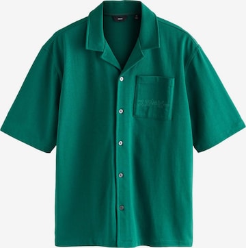 Coupe regular Chemise 'The Rolling Stones' Next en vert : devant