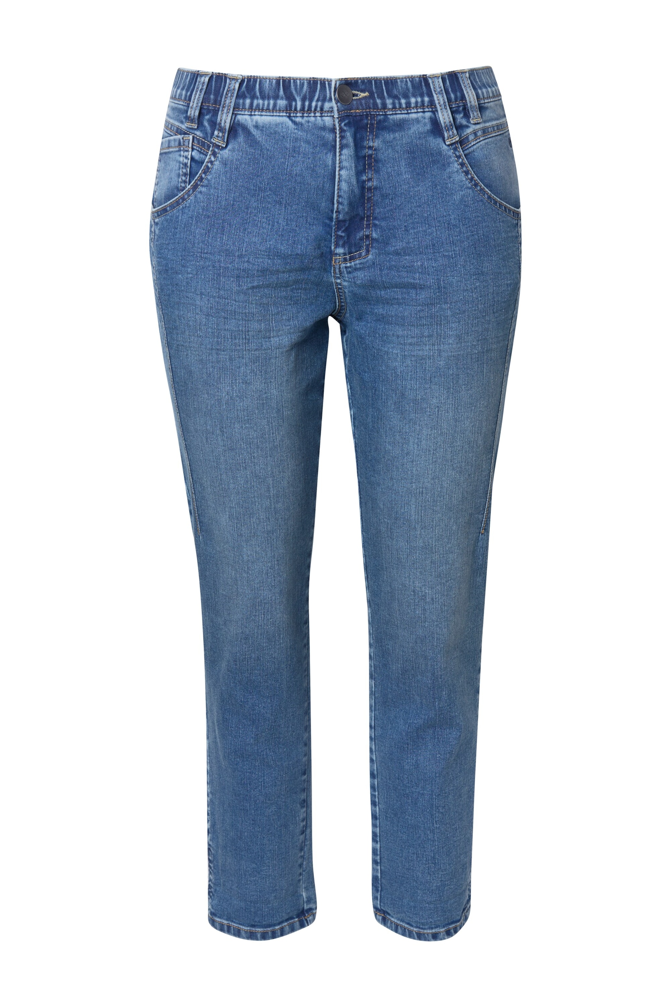 LAURASØN Regular Jeans in Blauw: voorkant