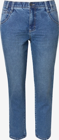 LAURASØN Regular Jeans in Blue: front