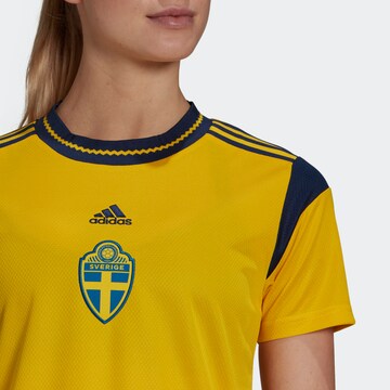 ADIDAS SPORTSWEAR Jersey 'Schweden 21/22' in Yellow