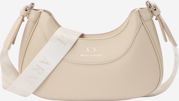 ARMANI EXCHANGE Umhängetasche 'HOBO' in Beige: Vorderseite