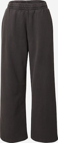 Pantalon WEEKDAY en marron : devant