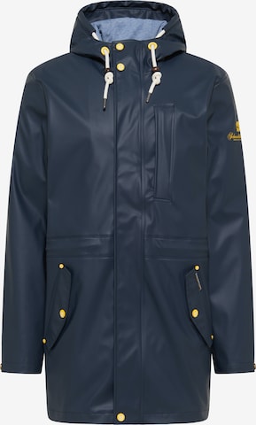 Schmuddelwedda Between-seasons parka in Blue: front