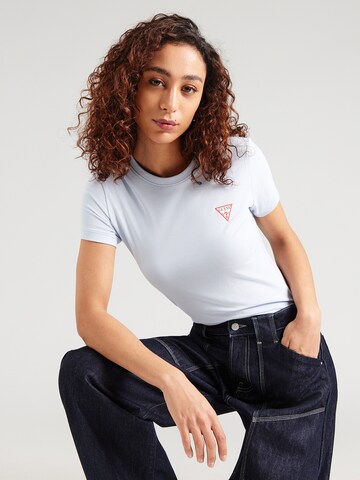 GUESS Футболка в Синий: спереди