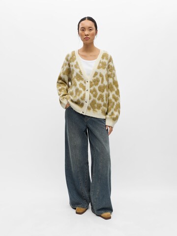 OBJECT Gebreid vest in Beige