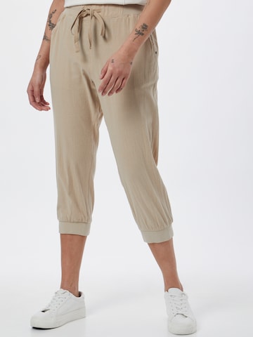 Tapered Pantaloni 'Naya' di Kaffe in beige: frontale