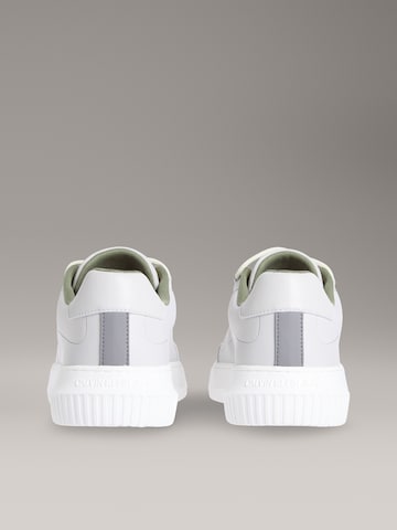 Calvin Klein Jeans Trampki niskie w kolorze szary: tył