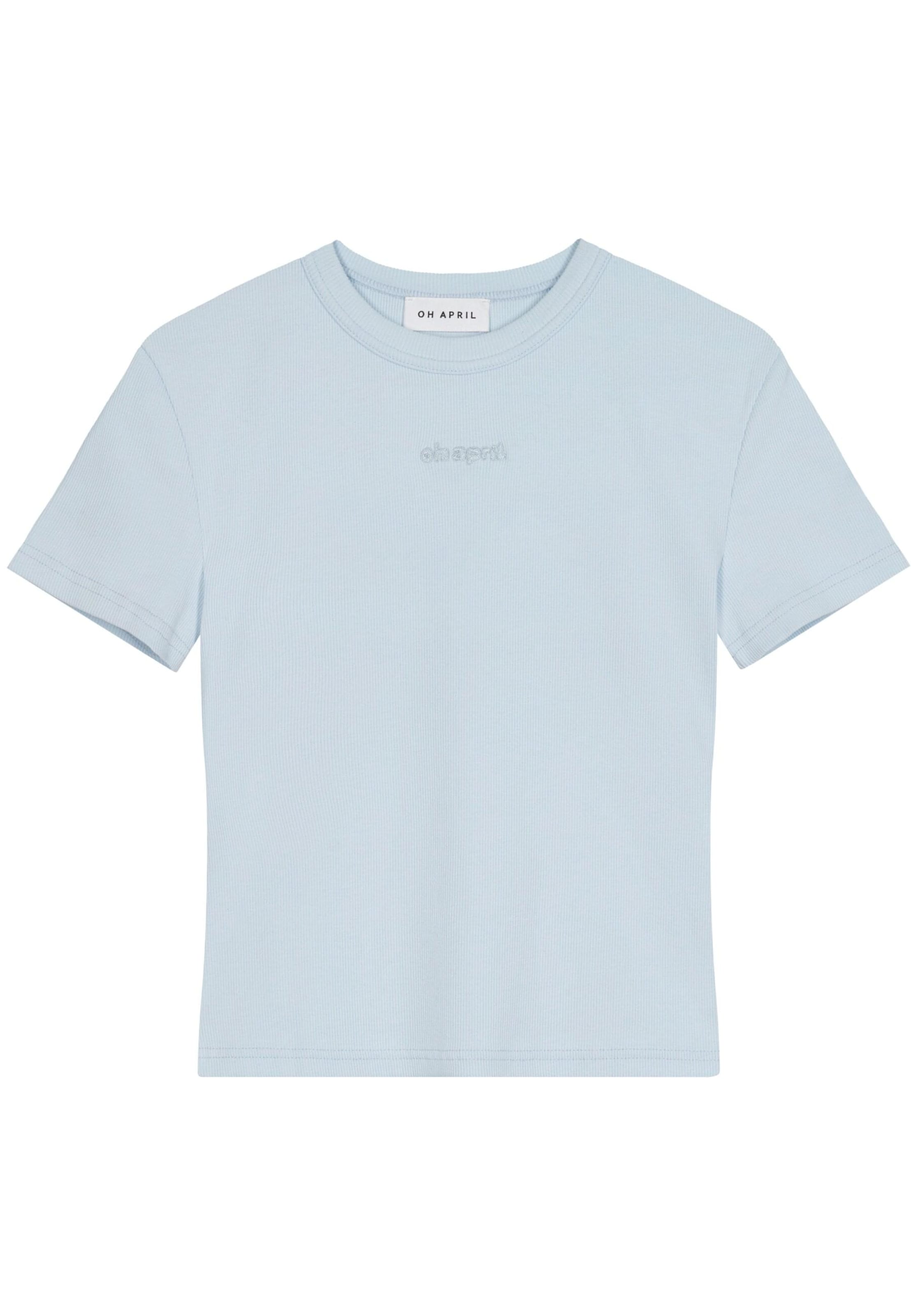 OH APRIL T-shirt i blå: framsida