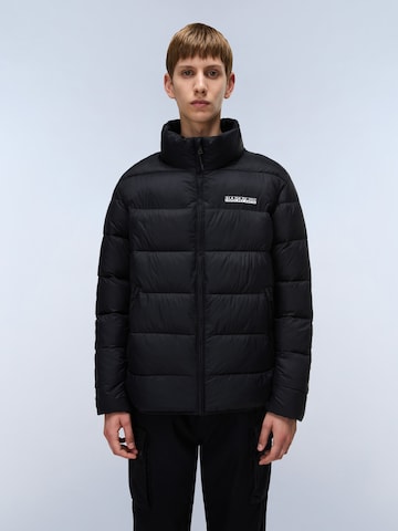 NAPAPIJRI Zimní bunda 'A-MONATE' – černá: přední strana