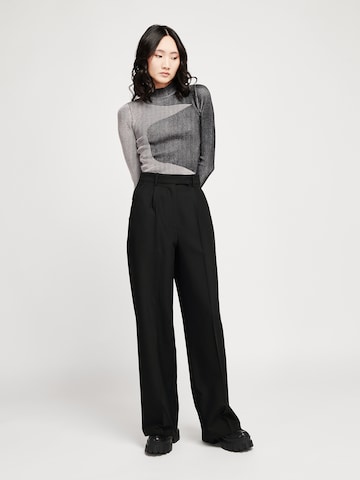 Regular Pantalon à plis 'Always Perfect' Casa Mara en noir