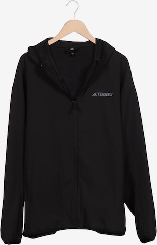 ADIDAS TERREX Jacke XL in Schwarz: Vorderseite