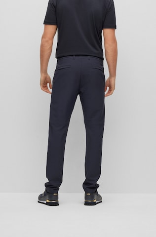 BOSS Green Slim fit Chino Pants in Blue