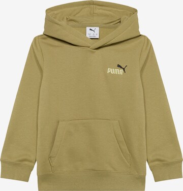 PUMA Sweatshirt 'ESS No 1' in Green: front