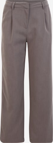 Pantalon à pince 'Almond' Noisy may en gris : devant